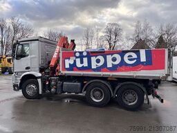 MERCEDES-BENZ Arocs 4 2643  6x4 Dreiseitenkipper mit Ladekran