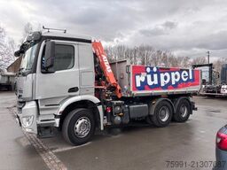MERCEDES-BENZ Arocs 4 2643  6x4 Dreiseitenkipper mit Ladekran
