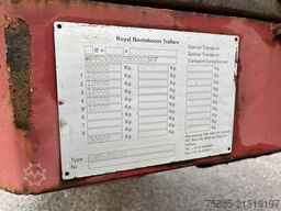 Nooteboom OVB-90-05 / 5 axle 12 Ton Hydraulic / BPW Drum ...
