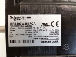 Berger Lahr VRDM397/50LWCEB + Binder 76 43108H07 SN:2404104758