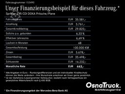 Mercedes-Benz Sprinter 215 CDI DOKA Pritsche/Plane Klima, AHK
