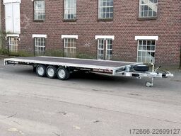 Brian James Trailers CONNECT 476-5021-35-3-12 | TRIDEM 500X215CM 3500KG HOCHLADER | SCHWARZ