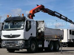 RENAULT Lander 410 Kipper Kran Palfinger Funk Retarder
