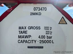 Welfit Oddy 20FT Tankcontainer /  24.930L / UN-Portable T11...