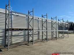 16,8 lfm Palettenregale für Außenbereich H: 4,5m , 3000 kg Fachlast , FVZ