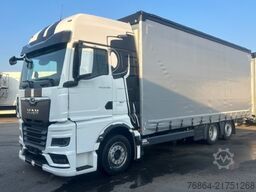 MAN TGX 26.480 6X2, PRITSCHE-PLANE JUMBO-ZUG, H&W TANDEM