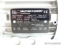  Walther Flender MA56C4 Drehstrommotor SN:L117134250016001 - ! -