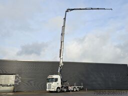 Scania R480 8X2 / HMF 60 t/m + JIB / RETARDER