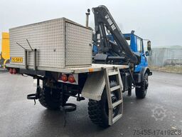 Mercedes-Benz UNIMOG 435G/1700L - HIAB 102 - 4x4 - 6 cilinder...