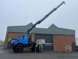Mercedes-Benz UNIMOG 435G/1700L - HIAB 102 - 4x4 - 6 cilinder...