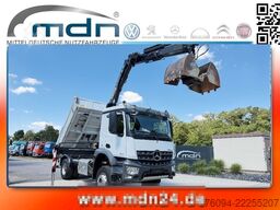 MERCEDES-BENZ Arocs 1835 4x2 Kipper Kran 13m FUNK AHK