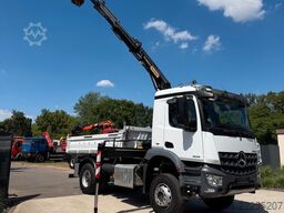 MERCEDES-BENZ Arocs 1835 4x2 Kipper Kran 13m FUNK AHK
