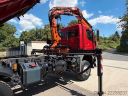 MERCEDES-BENZ Axor 1833 4x4 Kipper Kran 17m FUNK AHK