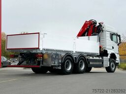 MAN TGS 33.520 6x6 BL Pritsche Kran Fassi F235A.2.24