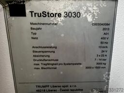 TRUMPF TruLaser 5030 mit Doppelturm-Lagersystem