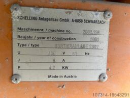 Schelling semi-Mobile Sortieranlage mit Förderband