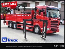 SCANIA R400, HIAB XS 166-3 Lift-Lenkachse