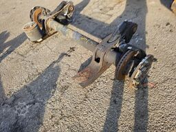SAF B19-19K / SBK1937-11S/TRAILER AXLE /SINGLE TIRE...