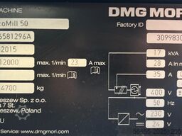 DMG MORI ecoMILL 50 BJ 2015