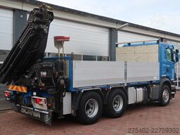 Scania G480 6X4LB/ HIAB 244 5 24T/ 3 PEDAL/ RETARDER/
