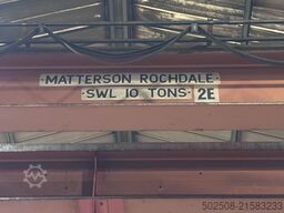 Matterson 10-Ton Twin Beam Overhead Crane