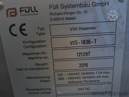Füll Systembau Doseermachine VX5
