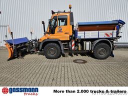 Unimog U 300 405/10 4x4, Kommunalhydraulik