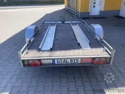 SARIS Motorradtransporter Tieflader Einachser