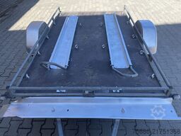 SARIS Motorradtransporter Tieflader Einachser