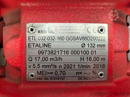 KSB ETL 032-032-160 GGSAV66D200222
