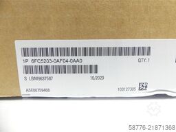 Siemens 6FC5203-0AF04-0AA0 Bedientafelfront SN: LBM9637587 --