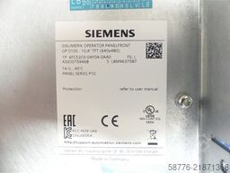 Siemens 6FC5203-0AF04-0AA0 Bedientafelfront SN: LBM9637587 --