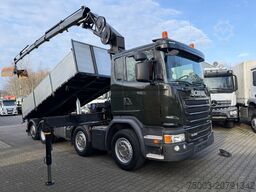 Scania G450 8X2*6 Kipper Kran HMF 2620 K5