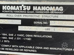 Komatsu WA 80-5/4.1 Schaufel/Paletten Gabel