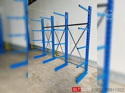 ca. 3,15 lfm. Kragarmregal Langgutregal H: 250 cm 140 kg/Arm META Multistrong