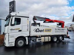 Mercedes-Benz Actros 2745 L 6x2 Baustoffpritsche+Kran Retarder