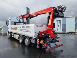 Mercedes-Benz Actros 2745 L 6x2 Baustoffpritsche+Kran Retarder