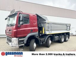 Tatra Phoenix 8x8, Stahlmulde ca. 22m³, hydr.