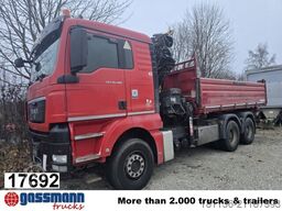 MAN TGS 26.480 6x4 BB, Kran Hiab 244 E-5 Hiduo, Funk,