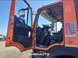 IVECO AD190D42 - CASSONE RIB. TRILATERALE CON GRU DIETRO CABINA