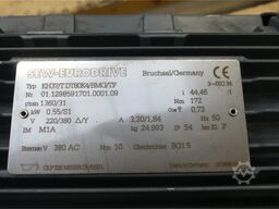 SEW-Eurodrive KH37/TDT80K4/BMG/TF Motor SN 01.1298591701.0001.09