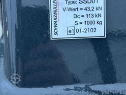 SCHWARZMÜLLER 2Z  2 Achs Tandem Kippanhänger -MIETE-