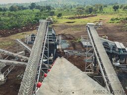 Polygonmach 350 tons per hour stationary crushing, screenin...