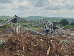 Polygonmach 350 tons per hour stationary crushing, screenin...
