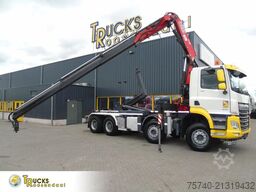 DAF CF 480 + FASSI 16T/M + 20T HOOK + 8X4 + REMOTE