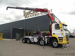 DAF CF 480 + FASSI 16T/M + 20T HOOK + 8X4 + REMOTE