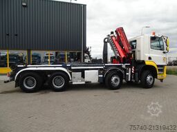 DAF CF 480 + FASSI 16T/M + 20T HOOK + 8X4 + REMOTE