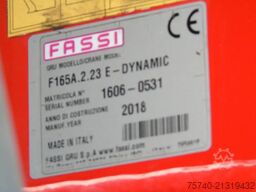 DAF CF 480 + FASSI 16T/M + 20T HOOK + 8X4 + REMOTE