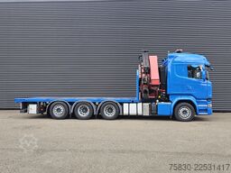 Scania G490 8x4*4 / HMF 5020 CRANE - KRAN + JIB + WINC...
