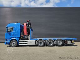 Scania G490 8x4*4 / HMF 5020 CRANE - KRAN + JIB + WINC...